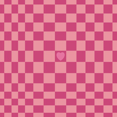 Psychedelic checkerboard poster