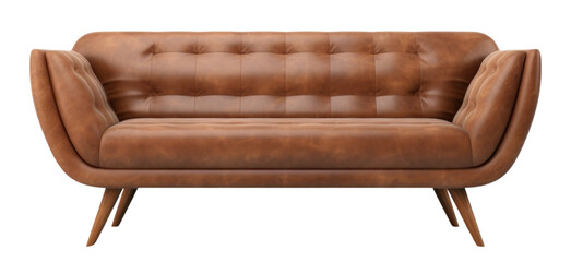 PNG Sofa furniture armchair leather.