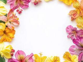 Obraz premium Exotic tropical floral arrangement