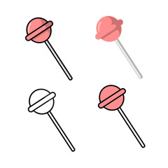 set of lollipops