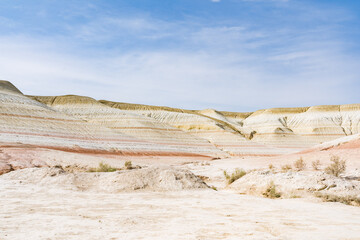カザフスタンのマンギスタウのシェールカラ・マウンテン