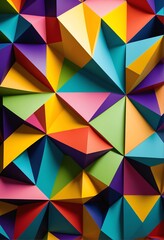 colorful geometric abstract pattern