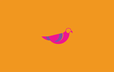 Dove Bird Icon Vector Logo Design
