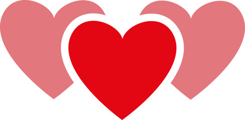 Love icon template