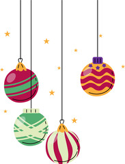 Hanging Christmas Balls