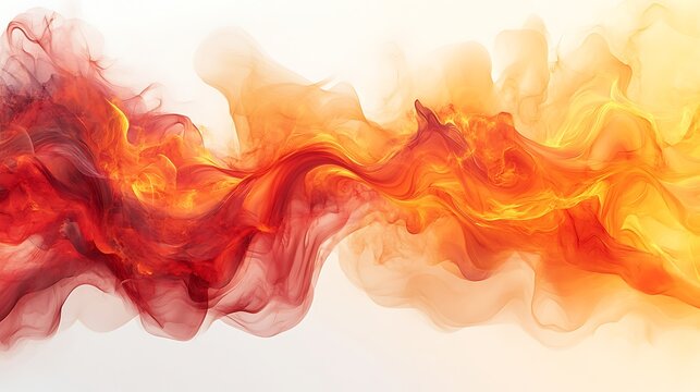 A stunning artistic representation of flames