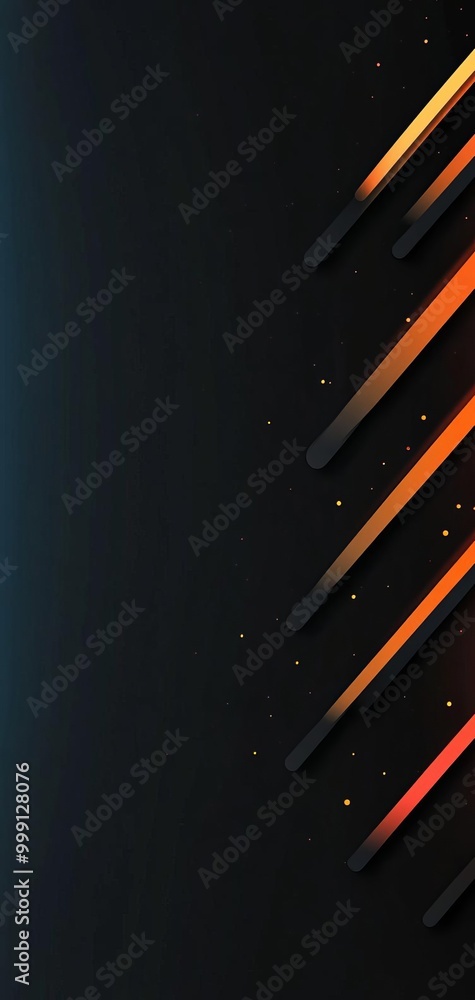 Wall mural black directional arrow pointing right flat design top view interface design theme animation triadic