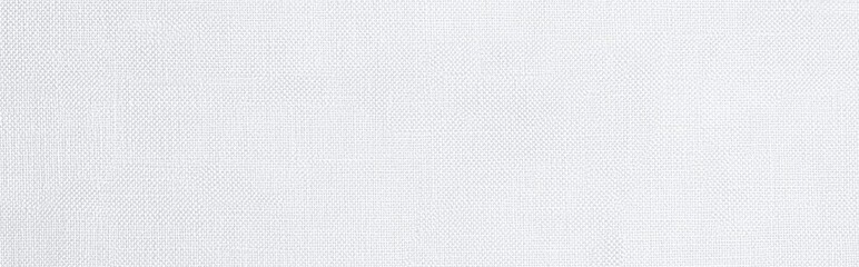 Canvas paper texture background, seamless pattern of blank white cotton linen fabric for design and print.