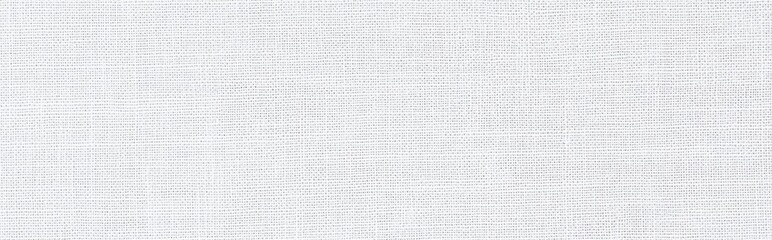 Canvas paper texture background, seamless pattern of blank white cotton linen fabric for design and print.
