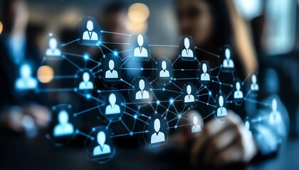 HR, human resource and outsourcing concept Recruitment process to work efficiently and achieve sustainable business success team building, innovative recruitment employee