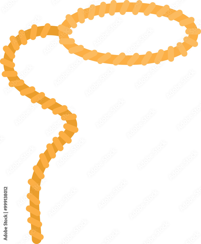 Poster this lasso is making a perfect loop in the air
