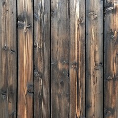 Naklejka premium Wooden wall with vertical slats, modern interior design