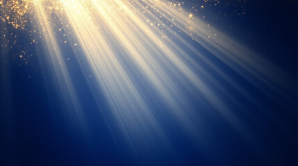 Soft Glowing Rays on Subtle Background