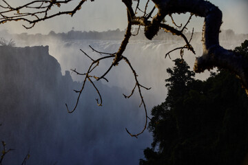 Victoria Falls, one of the Seven Natural Wonders of the World, is a breathtaking sight located on...