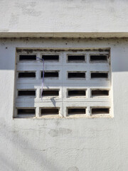 hole on cement wall texture