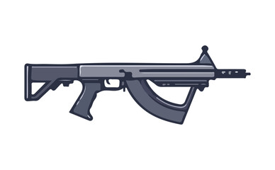 gun icon on a transparent background.