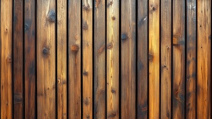 Sleek Wooden Wall with Vertical Slats for Modern Interiors