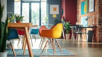 Bright and Modern Workspace Interior Design