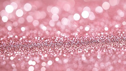 A pink background with a lot of glitter