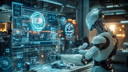 Fototapeta premium engine on the machine