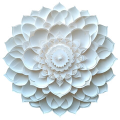A white flower with a lot of petals