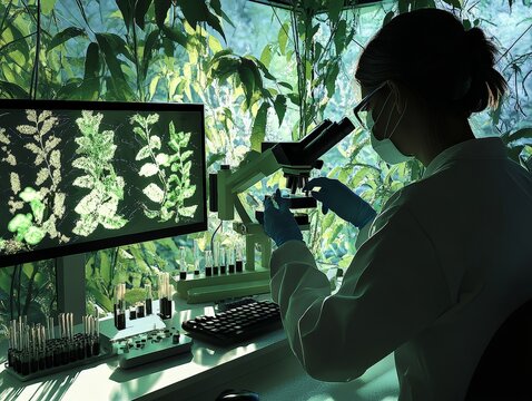 A molecular ecologist using genetic markers to study population genetics and biodiversity in wild animal and plant populations.