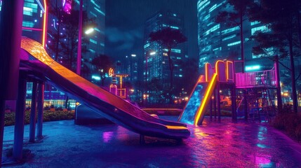 Neon City Playground