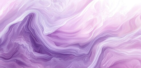 Obraz premium Abstract purple and white swirl background with a smooth and flowing texture.
