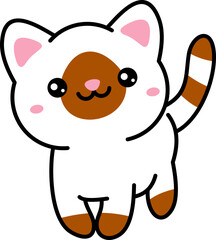 Cute Cat Illustration