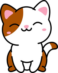 Cute Cat Illustration