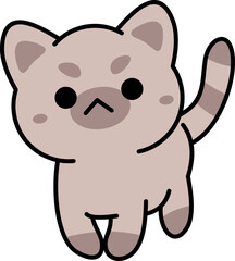 Cute Cat Illustration