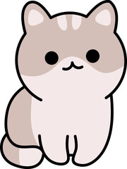 Cute Cat Illustration