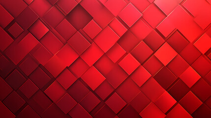 red background