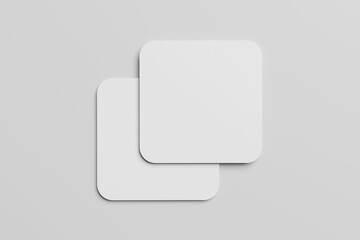 Fototapeta premium Paper Coaster Blank