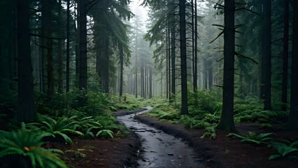 path in the woods