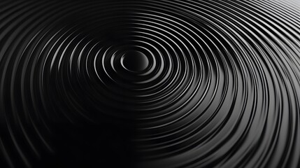 Animation of circle moving on black background. 