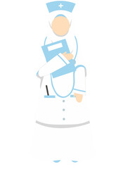 Muslim Woman Midwife