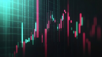 Abstract Data Visualization with Colorful Graphs and Lines