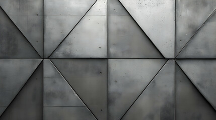 Concrete Wall with Geometric Patterns Abstract Background