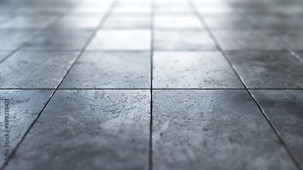 Poster Marble tiles floor texture background. Floor tile pattern background.