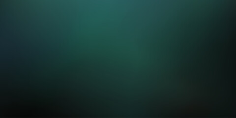 Modern dark green gradient background with retro vibe for wide web header, web banner design © Ruma