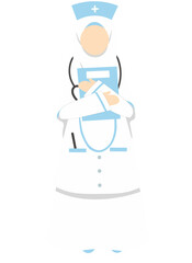 Muslim Woman Midwife