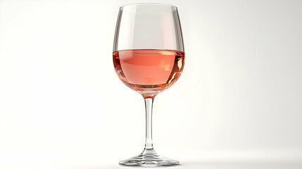Rose Wine in a Glass, Perfect for a Special Occasion