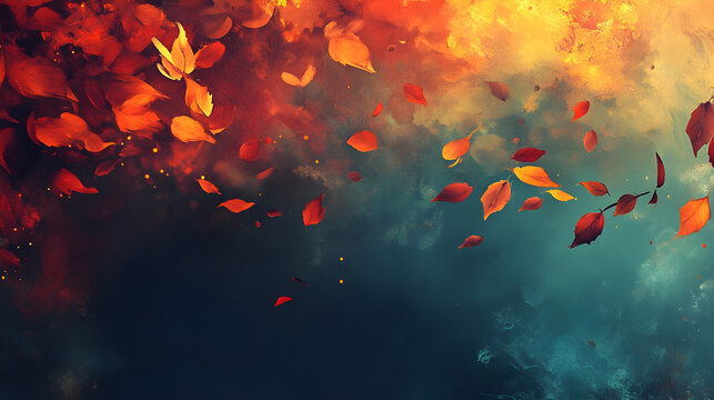 Autumn theme background image