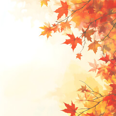 Autumn theme background image