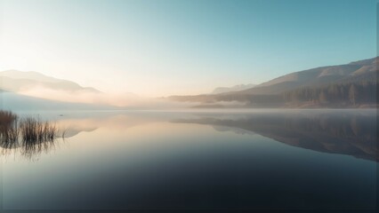 Fototapeta premium Lake in the morning