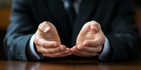 A close-up shows hands nervously wringing during an interview, reflecting the anxiety and pressure of the workplace challenge