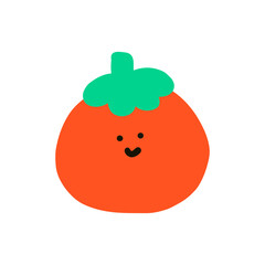 tomato icon cartoon vector illustration