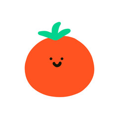 tomato icon cartoon vector illustration