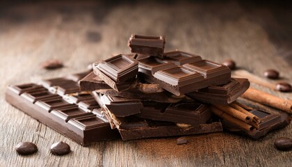 Chocolatey joy in every piece.  